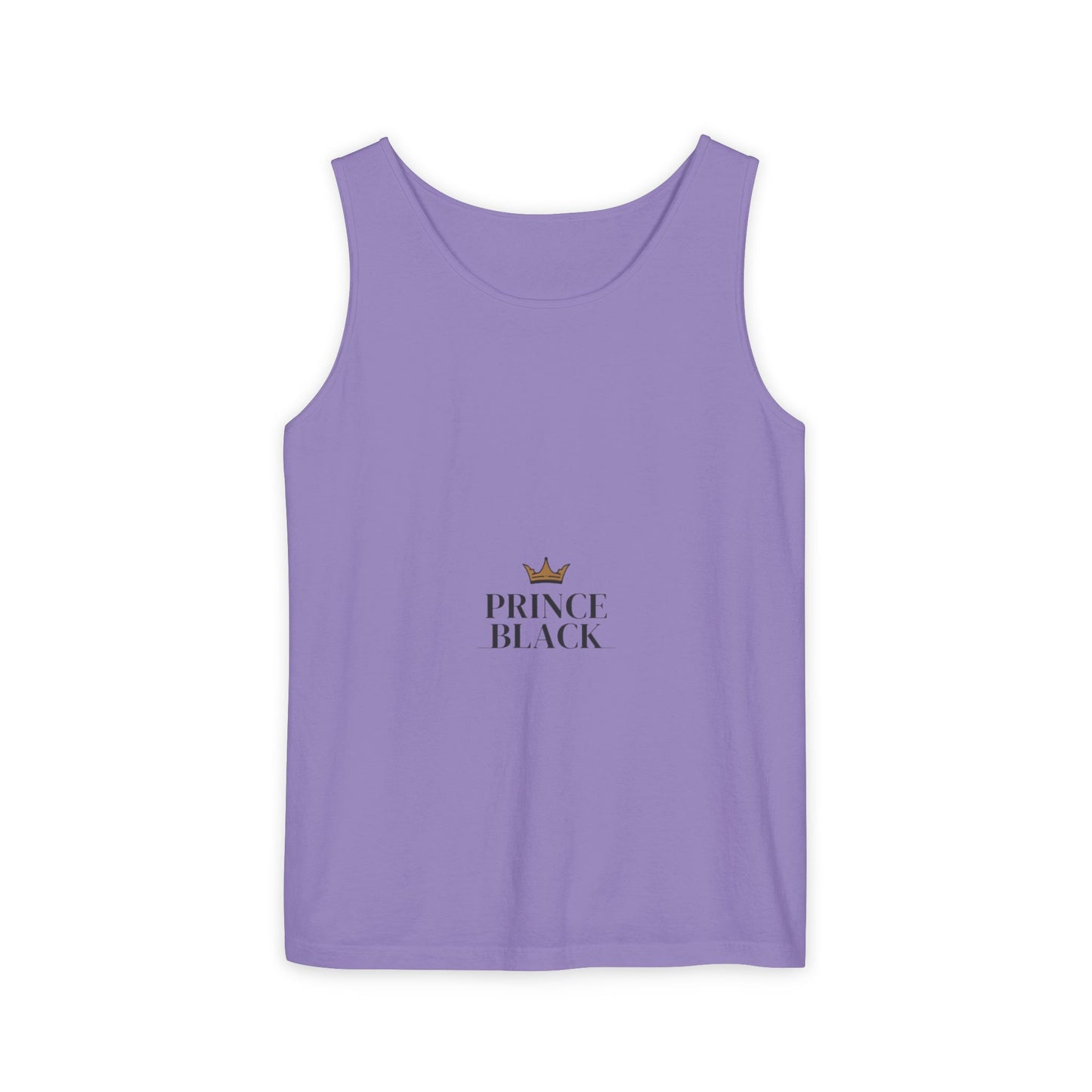 Stylish Unisex Tank Top - 'Prince Black' Design