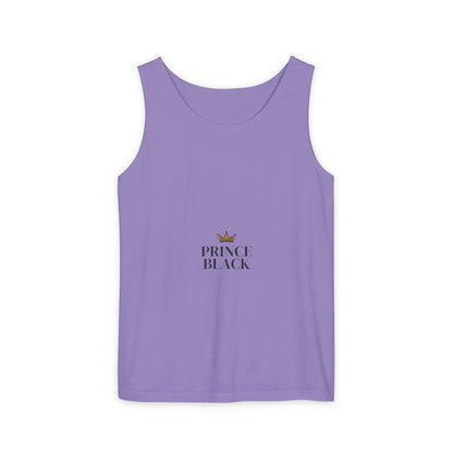 Stylish Unisex Tank Top - 'Prince Black' Design