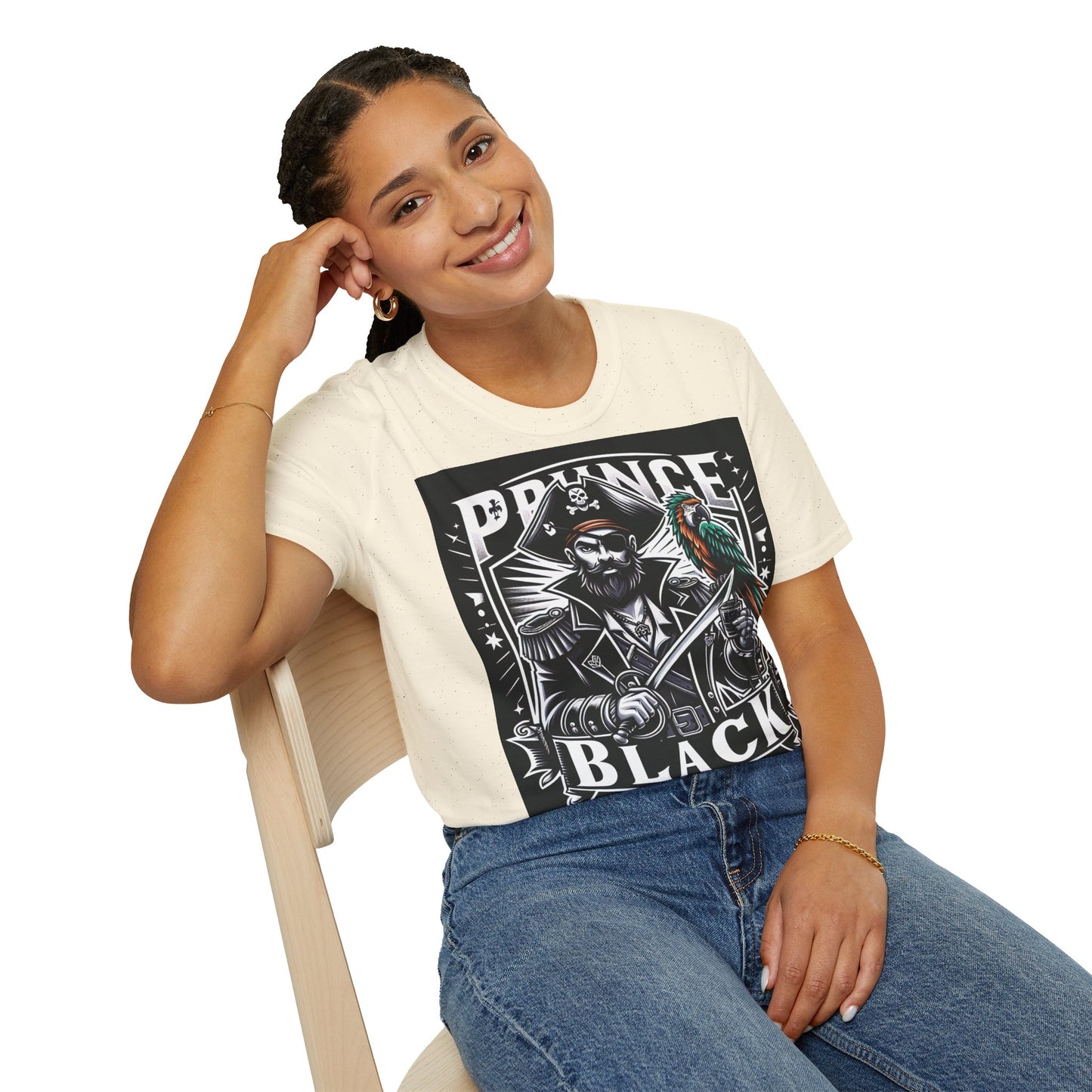 Pirate-Inspired Unisex Softstyle T-Shirt - Perfect for Adventure Lovers