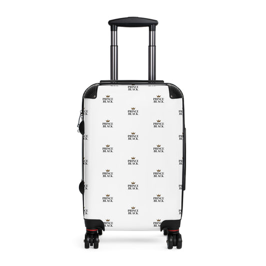 Stylish Travel Suitcase with Crown Design - Perfect for Jetsetters and Adventurers