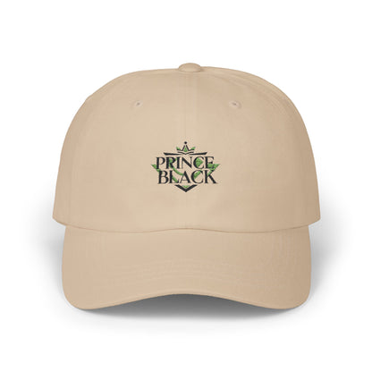 Classic Dad Cap - Stylish Prince Black Design for Everyday Wear