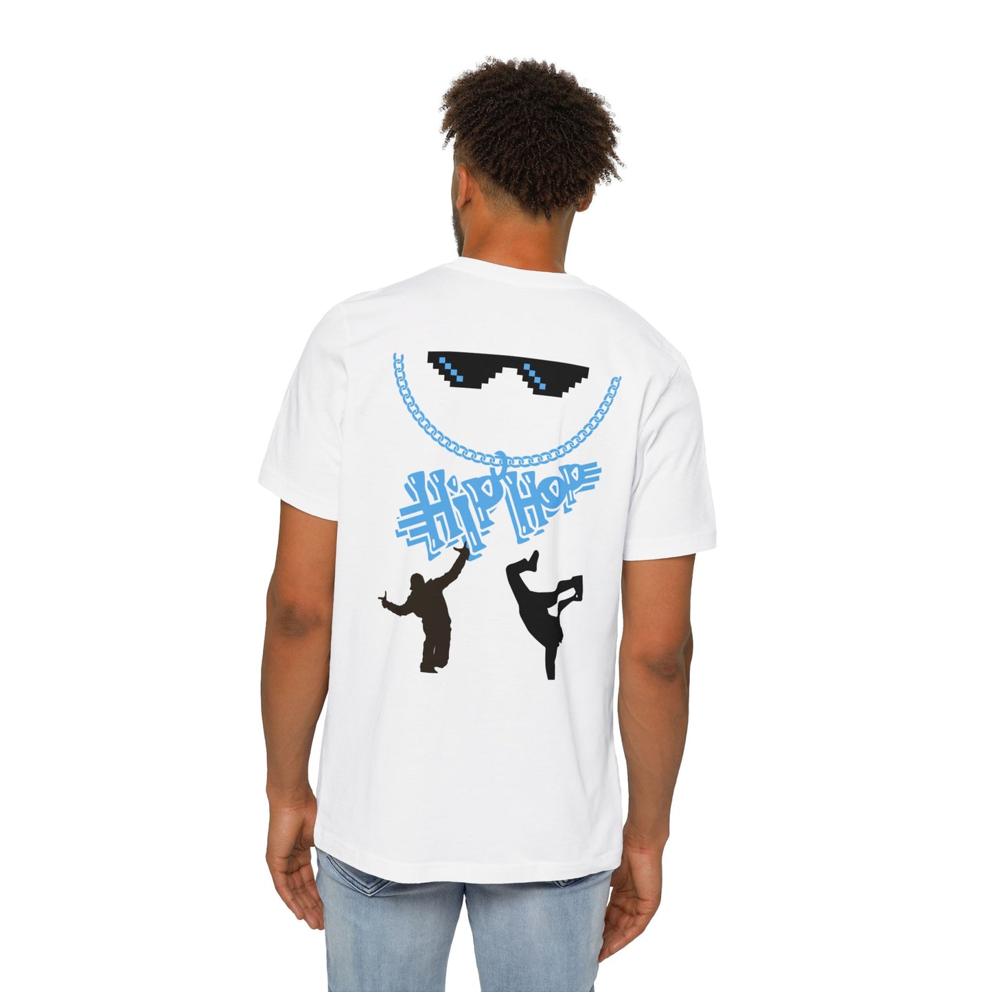Retro Hip Hop Graphic T-Shirt - USA-Made Unisex Tee