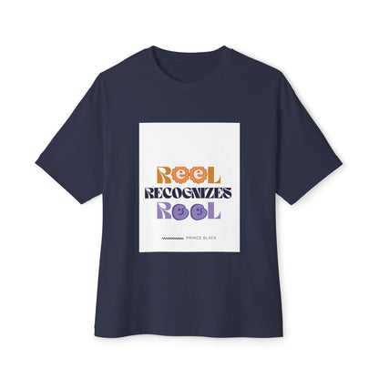 Reel Recognizes Relaxed Unisex Oversized Tee - Perfect for Casual Style and Everyday Comfort