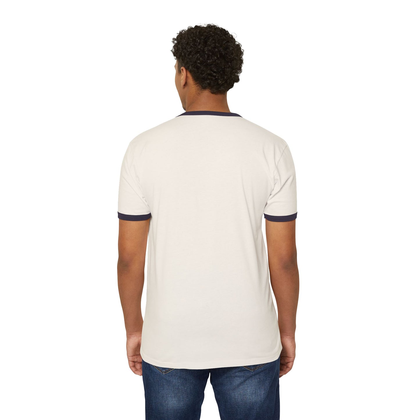 Men Motivational Ringer T-Shirt - "No Risk and No Story"