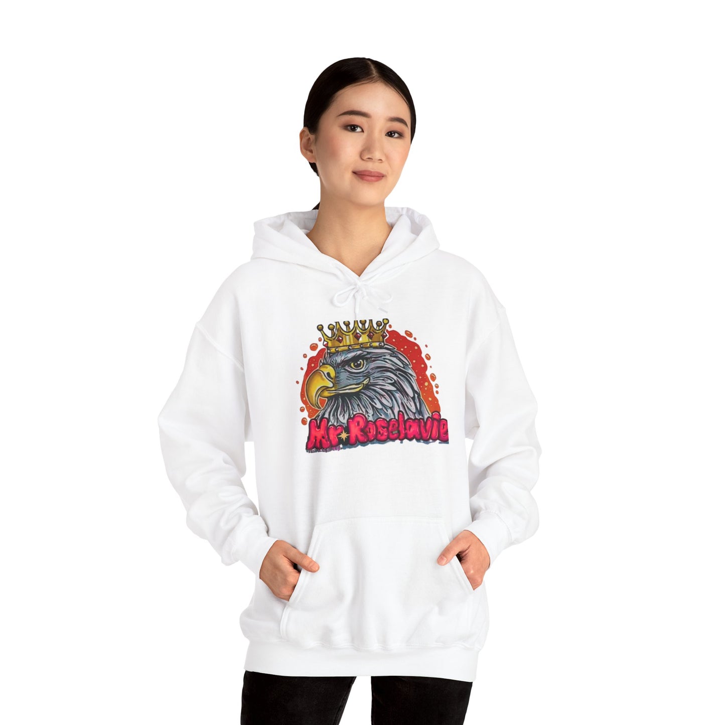 Mr. Roselavia Eagle Crown Hoodie – Unisex Heavy Blend Sweatshirt