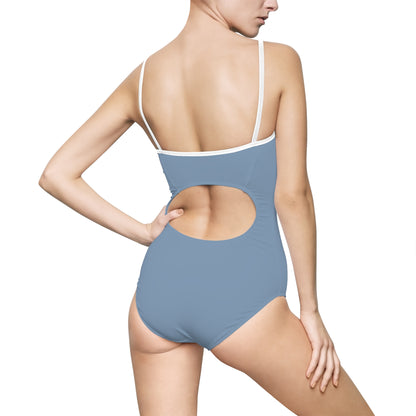 Elegant Floral Women's One-Piece Swimsuit - Perfect for Beach &amp; Pool Days 