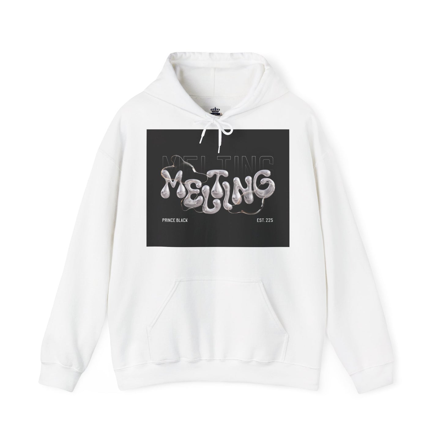 Melting Graphic Unisex Hoodie - Cozy Streetwear Essential