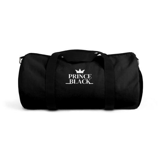 Stylish Prince Black Duffel Bag for Gym & Travel