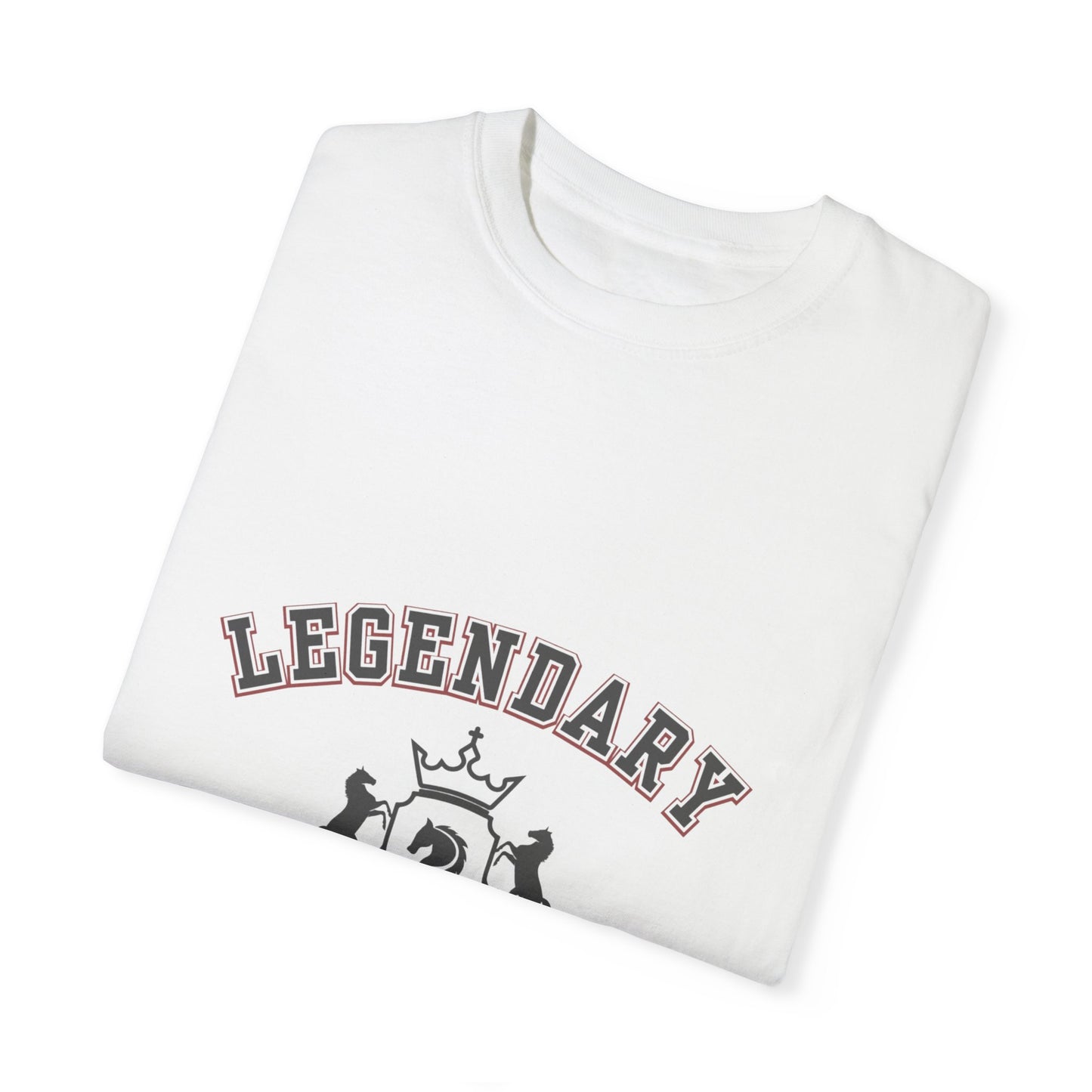 Legendary Prince Black Unisex Garment-Dyed T-Shirt