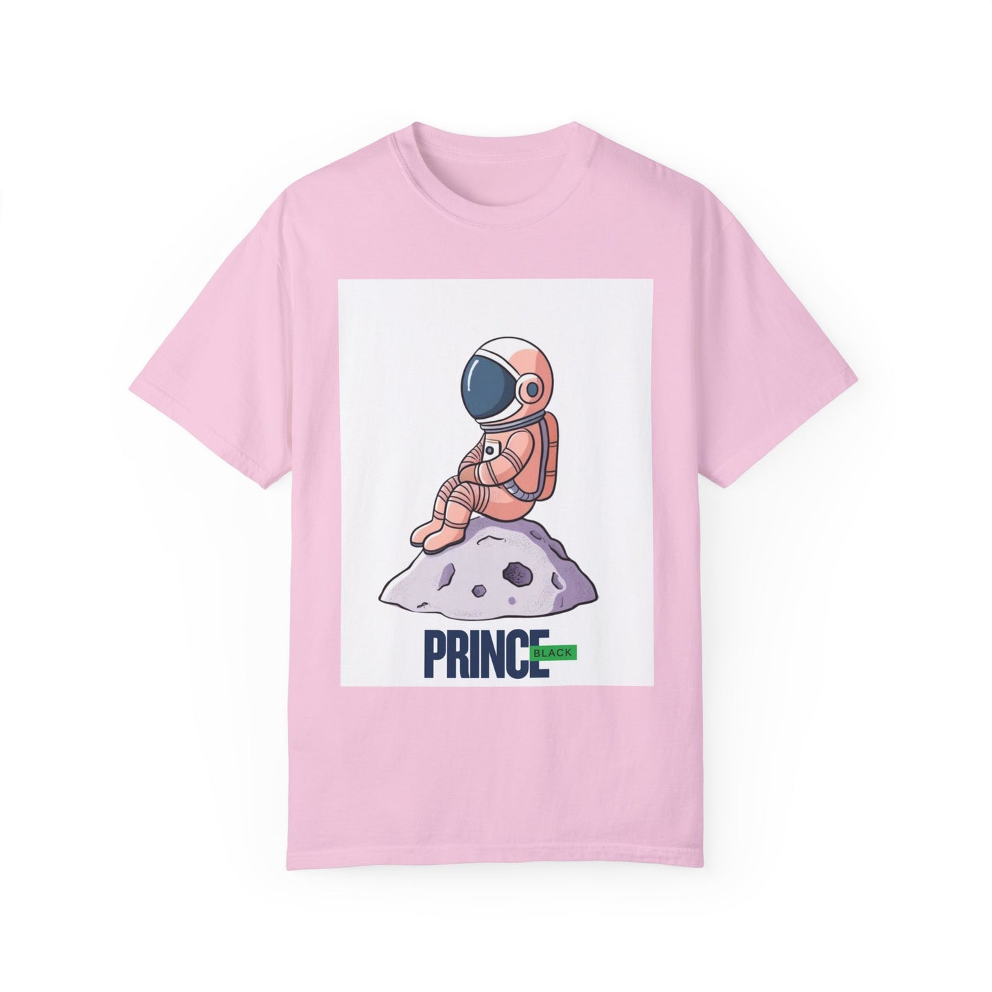 Cosmic Adventure T-shirt - Unisex Garment-Dyed Tee with Astronaut Design
