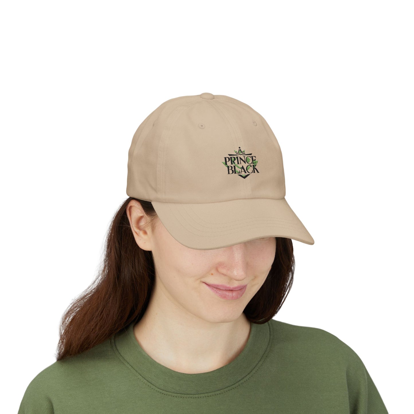 Classic Dad Cap - Stylish Prince Black Design for Everyday Wear