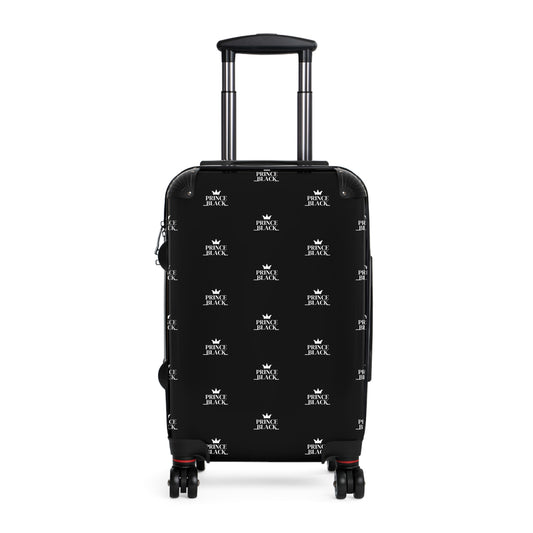 Stylish Travel Suitcase with Crown Design