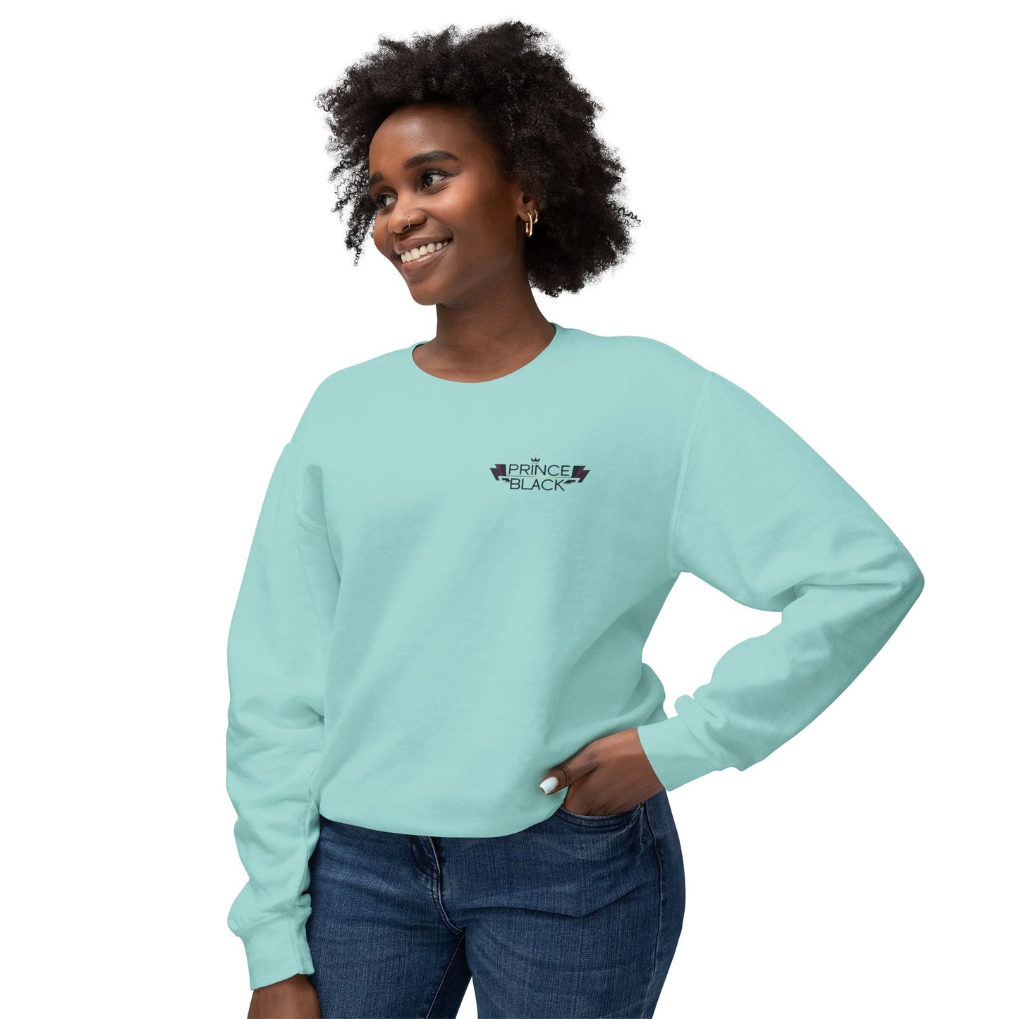 Inspirational Success Mindset Unisex Lightweight Crewneck Sweatshirt