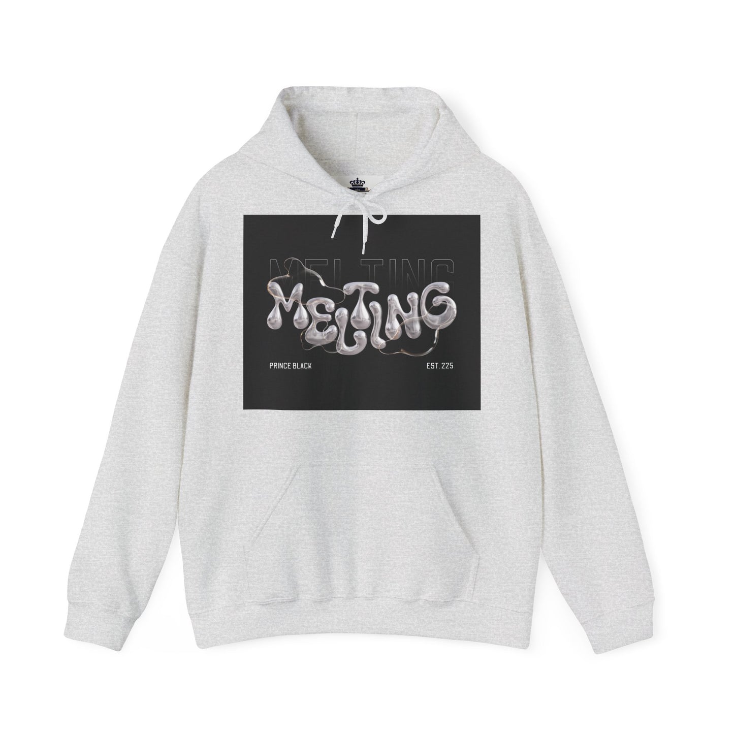 Melting Graphic Unisex Hoodie - Cozy Streetwear Essential