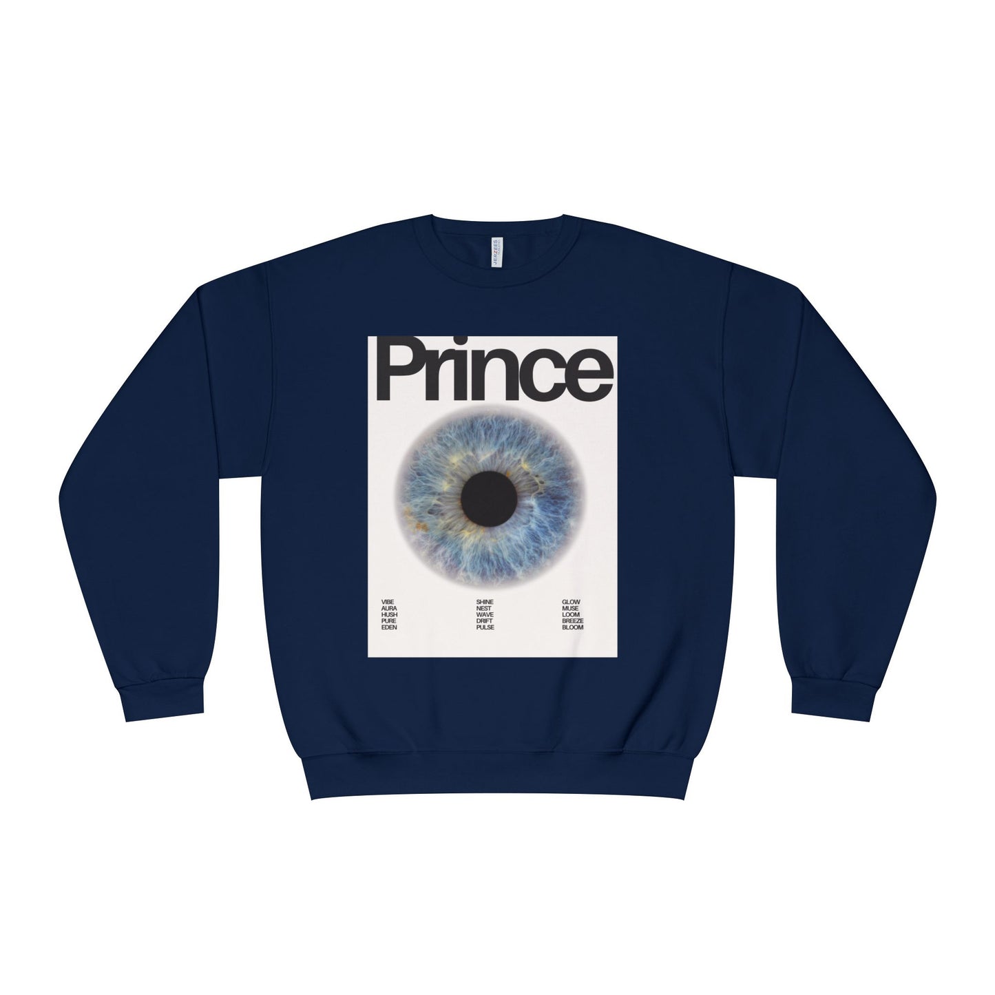 Prince Eye Graphic Unisex Crewneck Sweatshirt | Cozy Fashion for Music Lovers