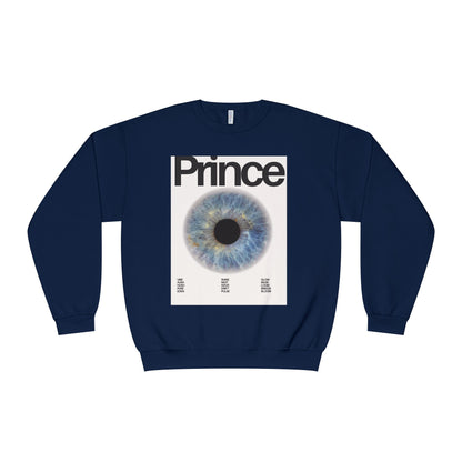 Prince Eye Graphic Unisex Crewneck Sweatshirt | Cozy Fashion for Music Lovers