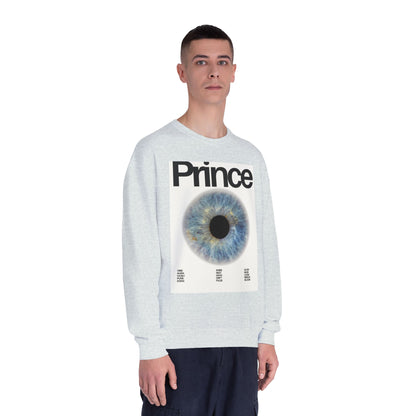 Prince Eye Graphic Unisex Crewneck Sweatshirt | Cozy Fashion for Music Lovers