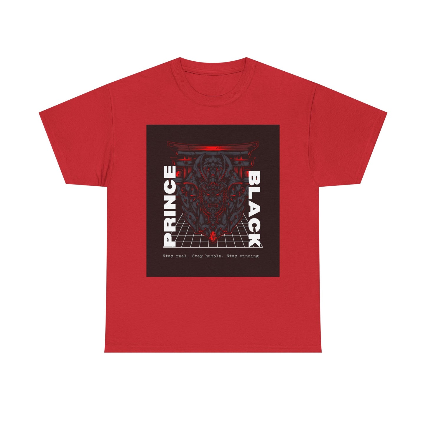 Heavy Cotton Tee - Stay Real Stay Humble Graphic Shirt