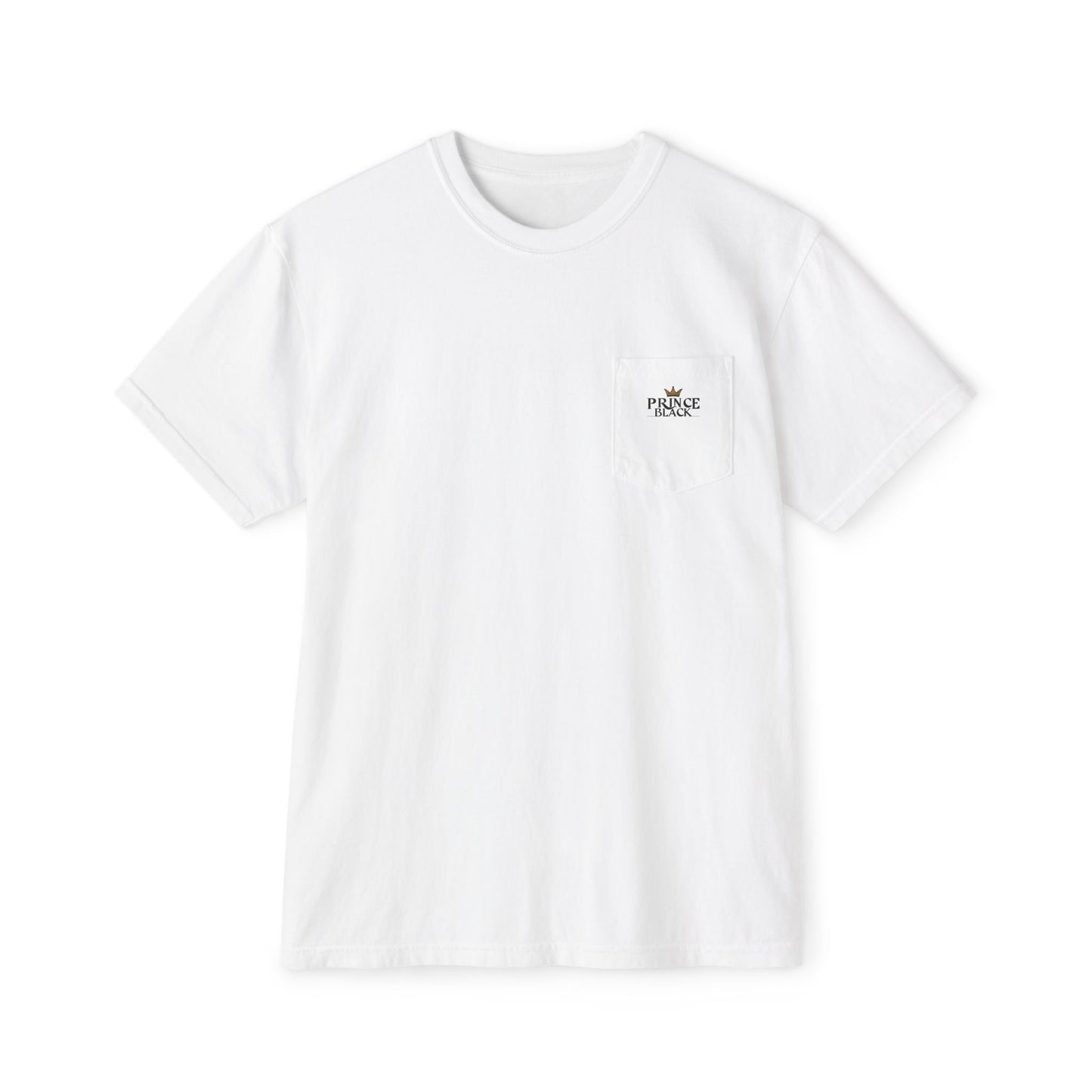 Unisex Garment-Dyed Pocket T-Shirt | Casual Everyday Wear with Masculine Royalty Design