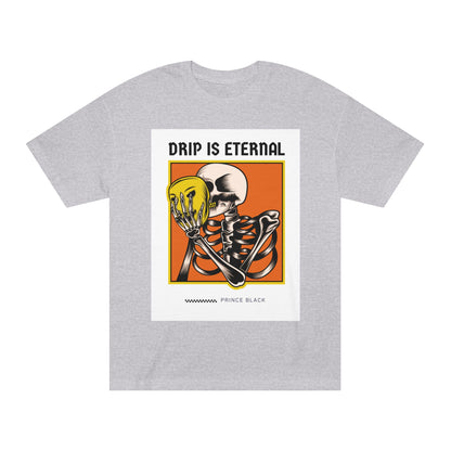 Skeleton Drip Is Eternal Unisex Classic Tee - Trendy Graphic Tee for Casual Style