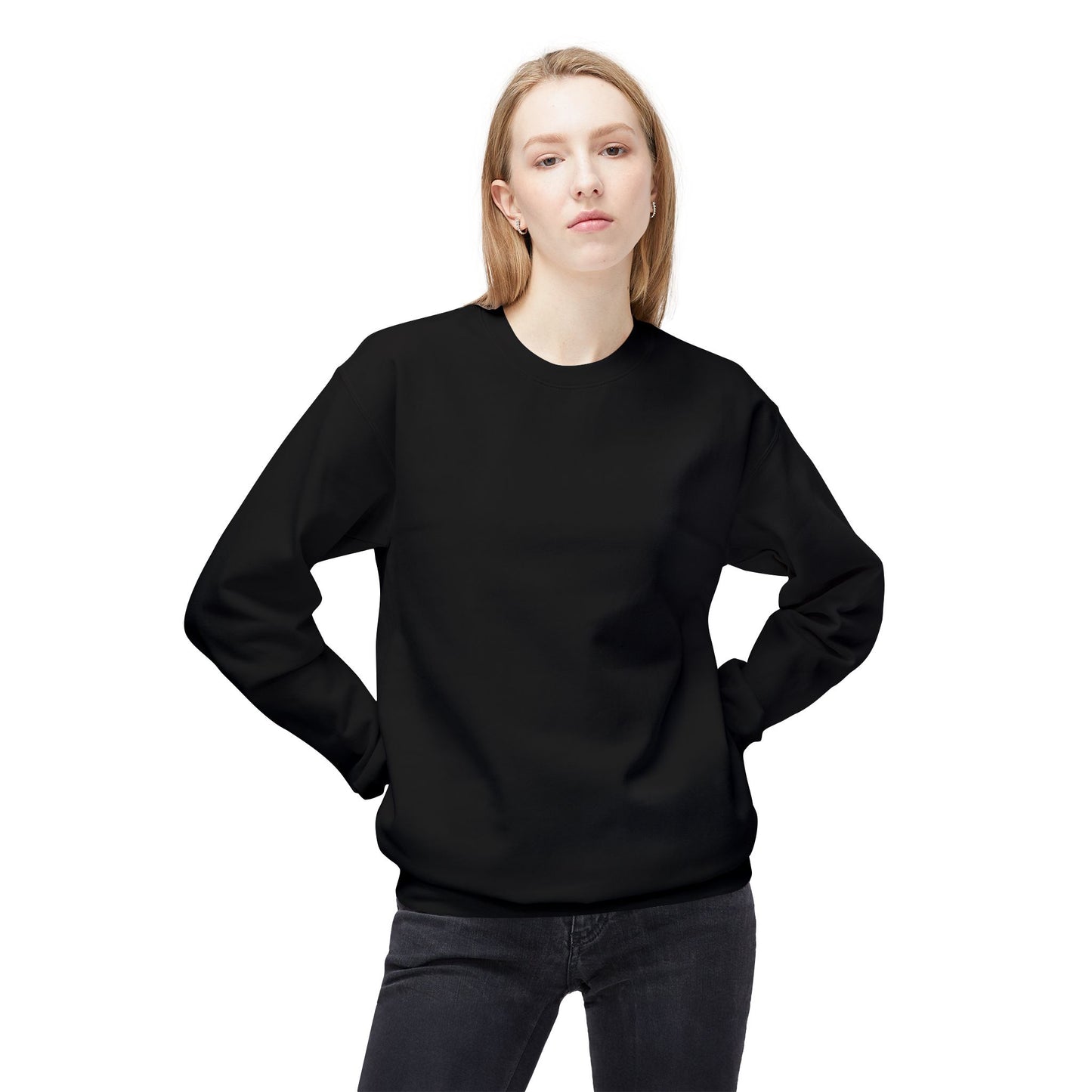 Everything Will Be OK Crewneck Sweatshirt - Unisex Midweight Fleece for Comfort and Style