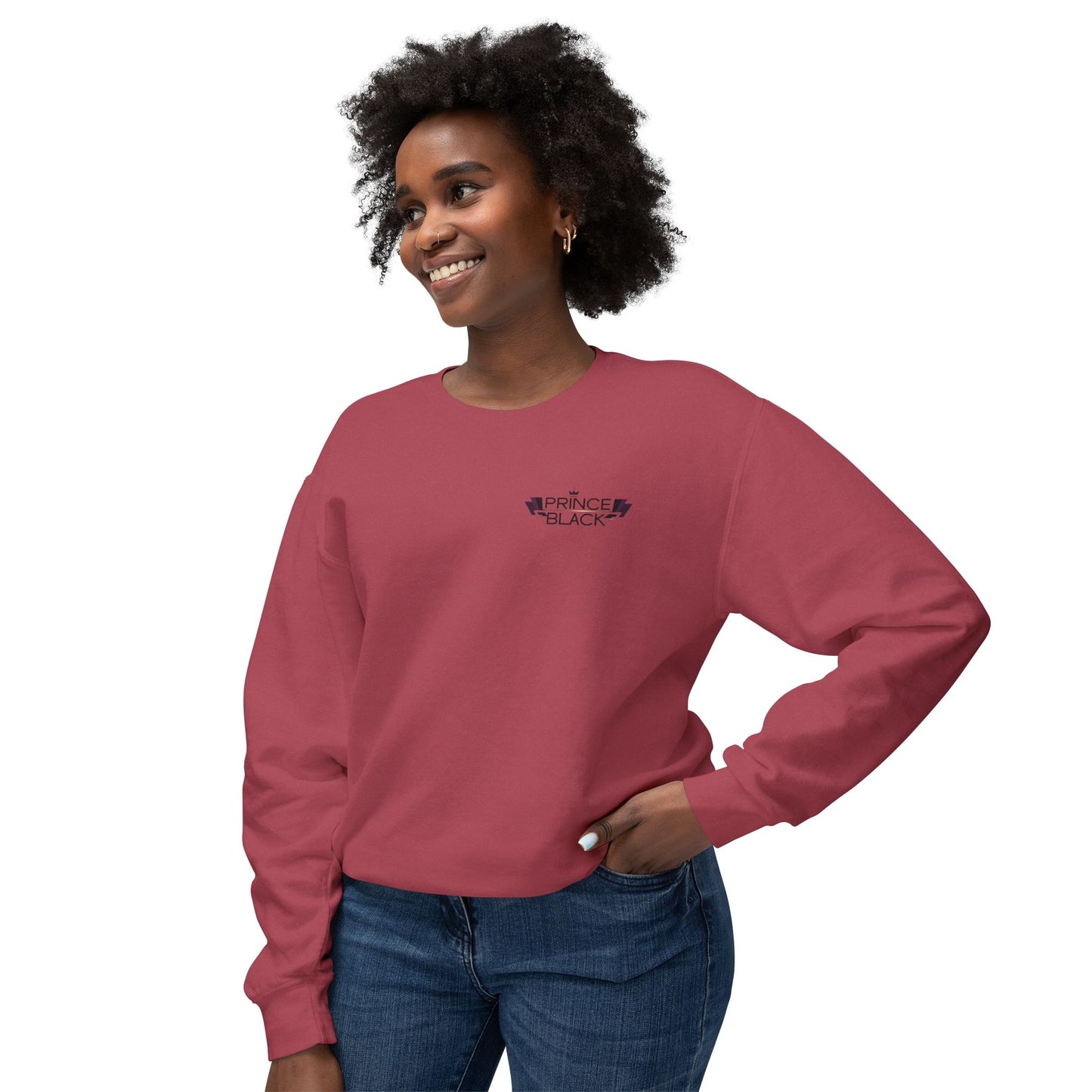 Inspirational Success Mindset Unisex Lightweight Crewneck Sweatshirt