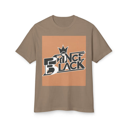Prince Black Unisex Heavyweight Cotton Tee - Stylish &amp; Comfortable Tee for Music Lovers 