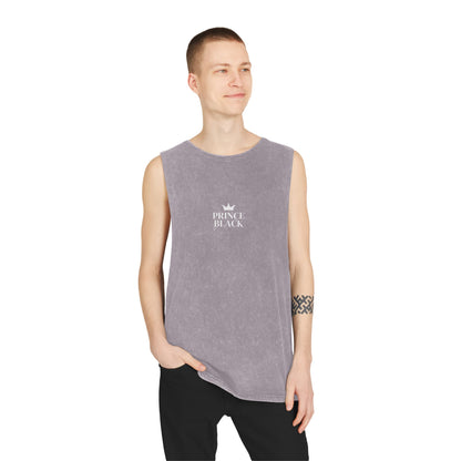 Unisex Stonewash Tank Top - Casual Vintage Style