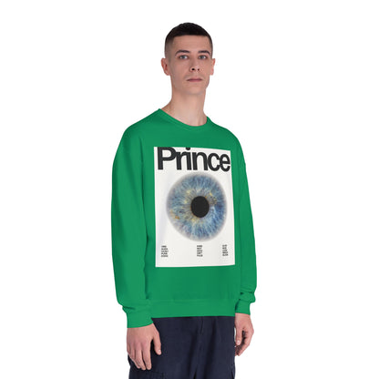 Prince Eye Graphic Unisex Crewneck Sweatshirt | Cozy Fashion for Music Lovers