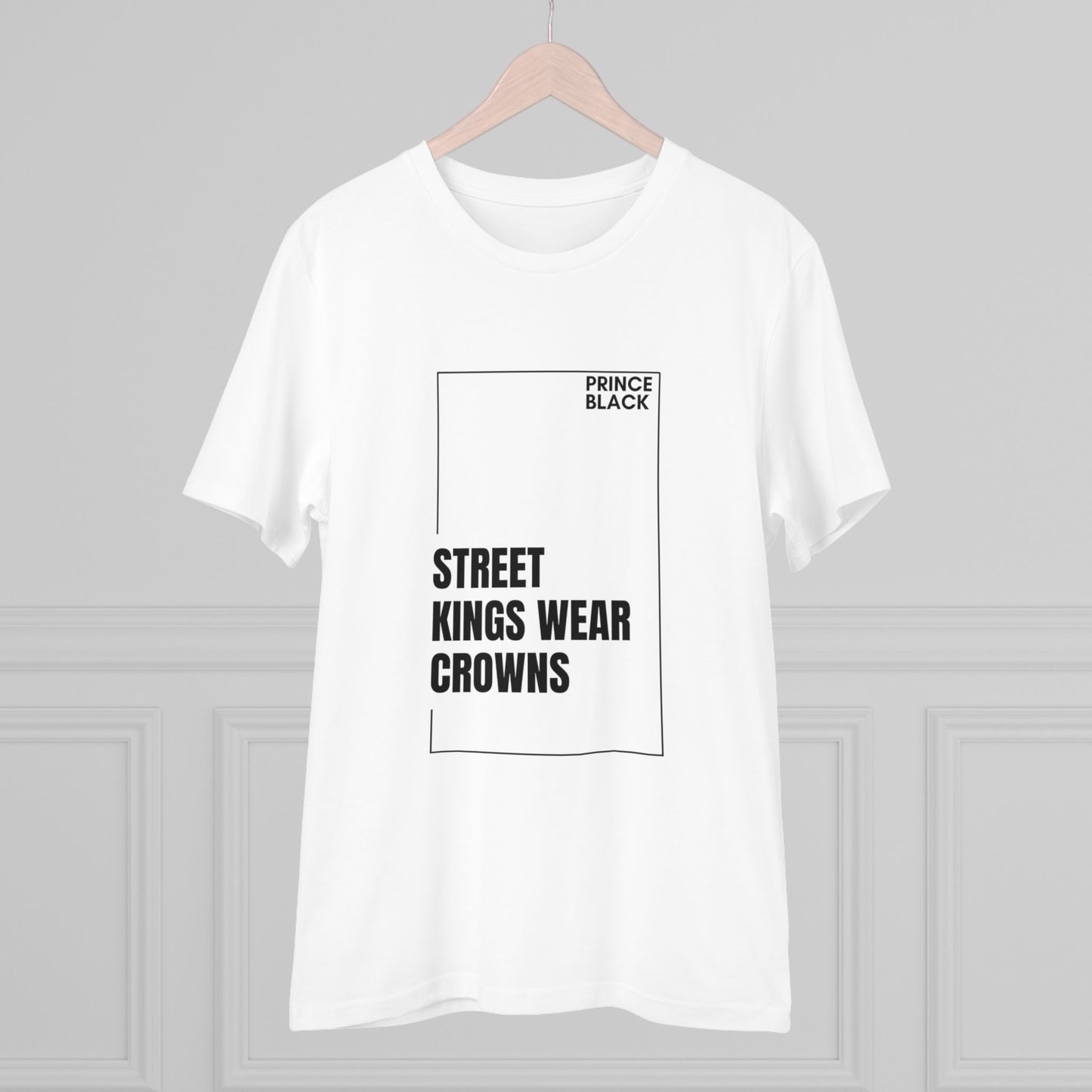 Street Kings Wear Crowns Organic Unisex T-Shirt - Bold Graphic Tee
