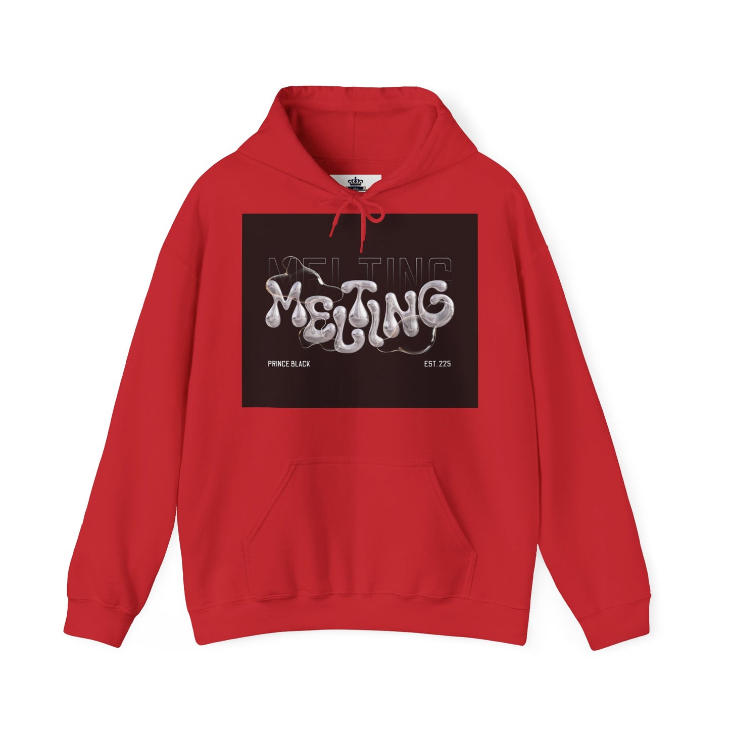 Melting Graphic Unisex Hoodie - Cozy Streetwear Essential