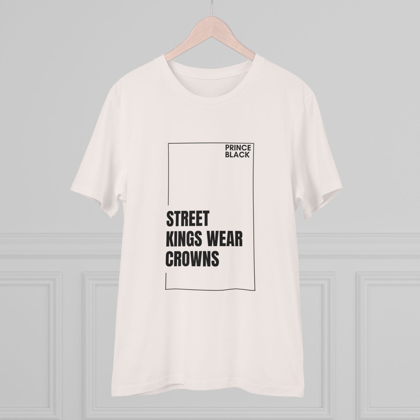 Street Kings Wear Crowns Organic Unisex T-Shirt - Bold Graphic Tee