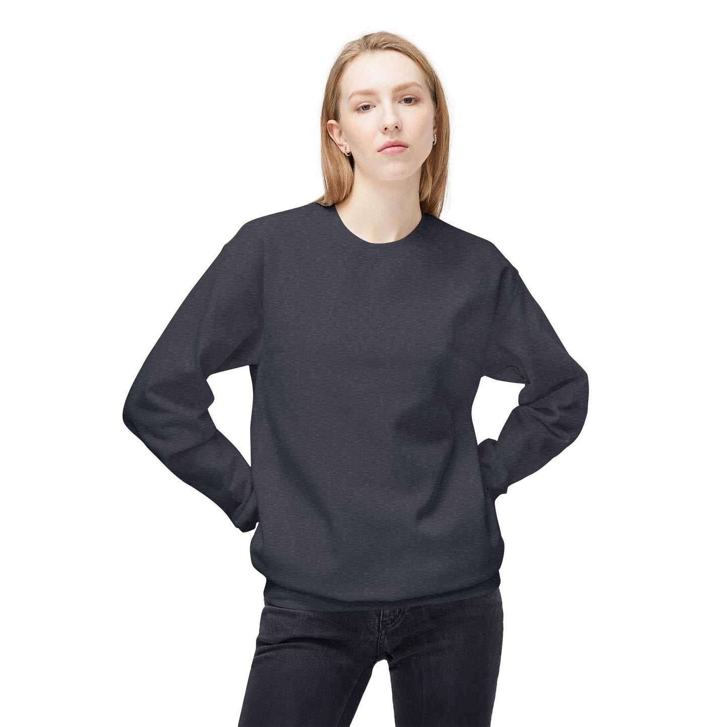 Everything Will Be OK Crewneck Sweatshirt - Unisex Midweight Fleece for Comfort and Style