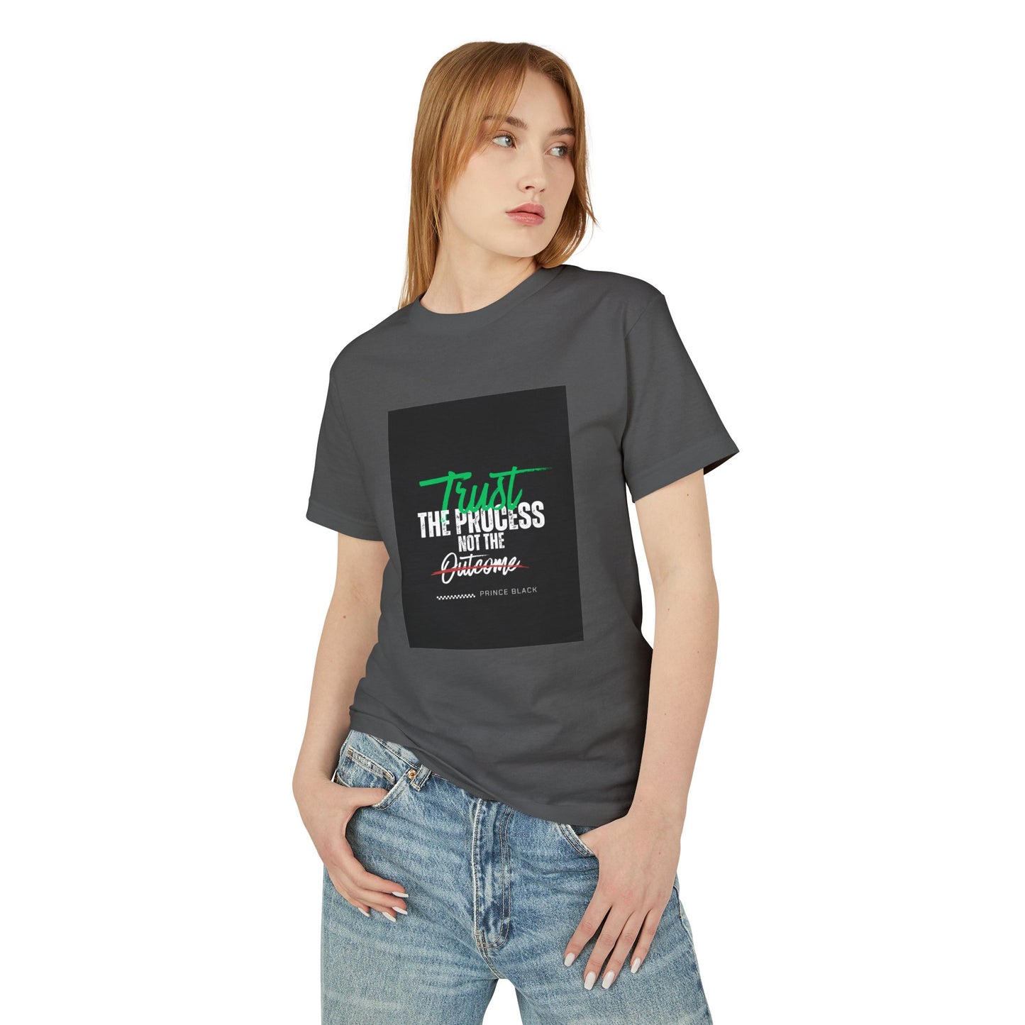 Motivational Unisex Heavyweight Cotton Tee - 'Trust the Process' & 'Sunshine Mixed' Design