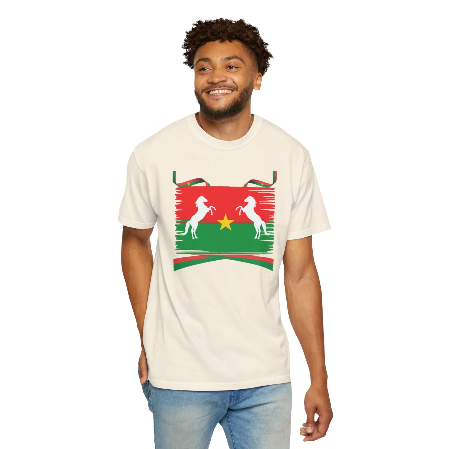 Burkina Faso T-Shirt with Cameroonian Flag Design – Celebrate Your Heritage!