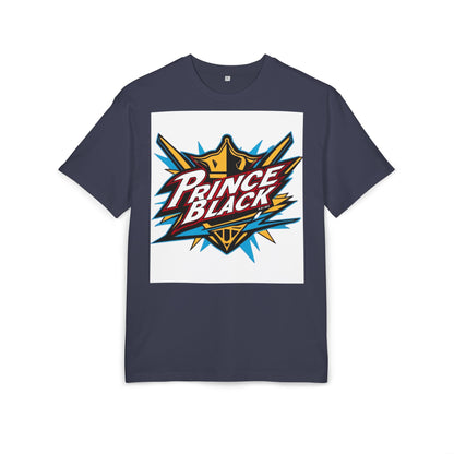 Unisex Oversized Tee - Energetic 'Prince Black' Graphic - Casual Streetwear 