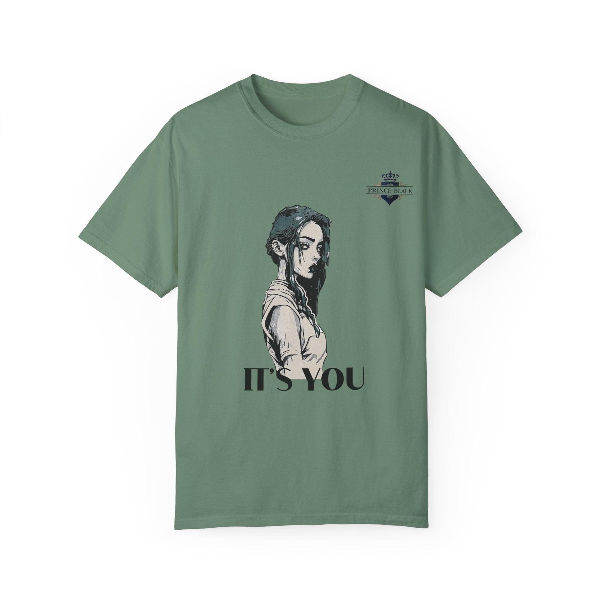 Unisex Garment-Dyed T-Shirt - 'It's You' Graphic Tee for Casual Wear