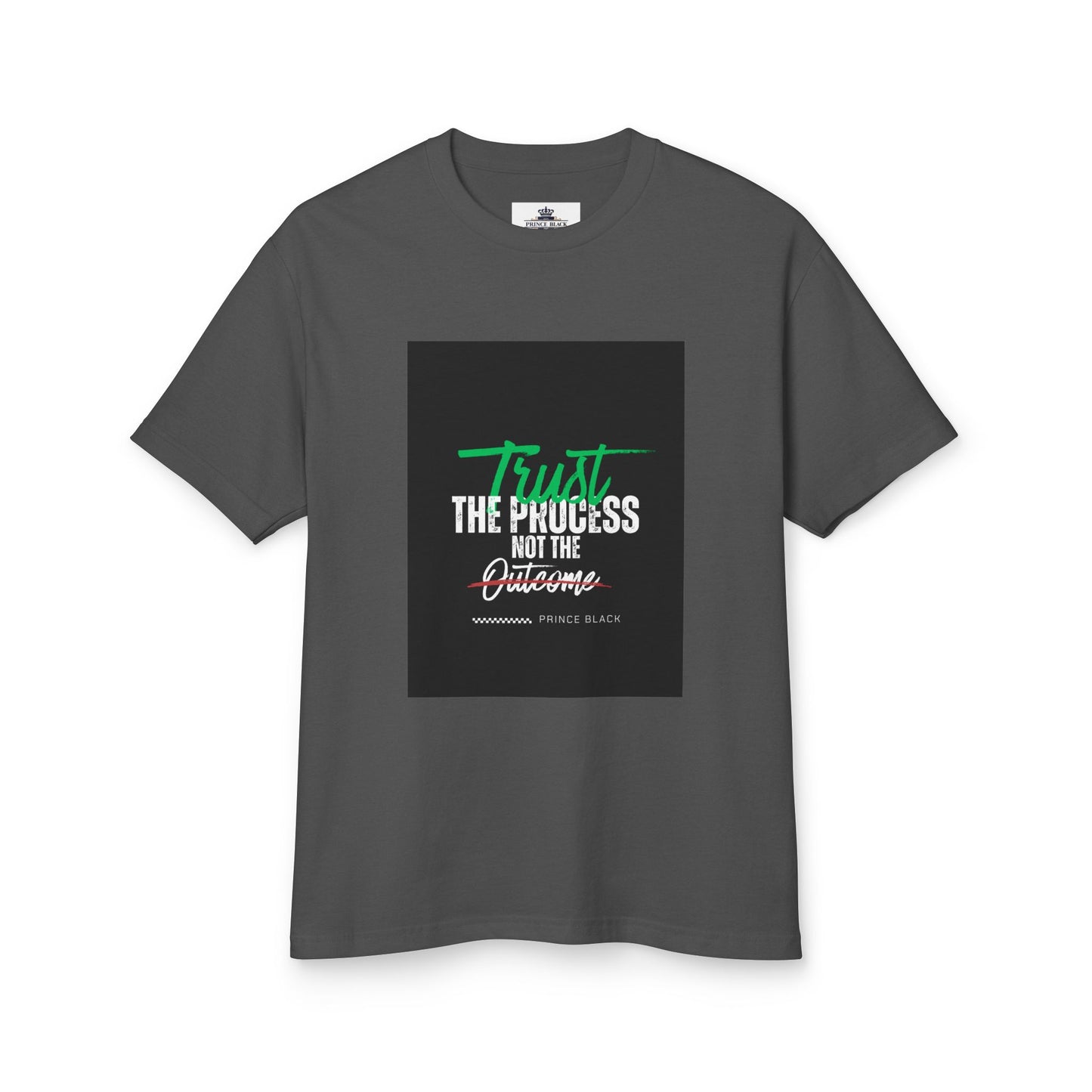 Motivational Unisex Heavyweight Cotton Tee - 'Trust the Process' & 'Sunshine Mixed' Design