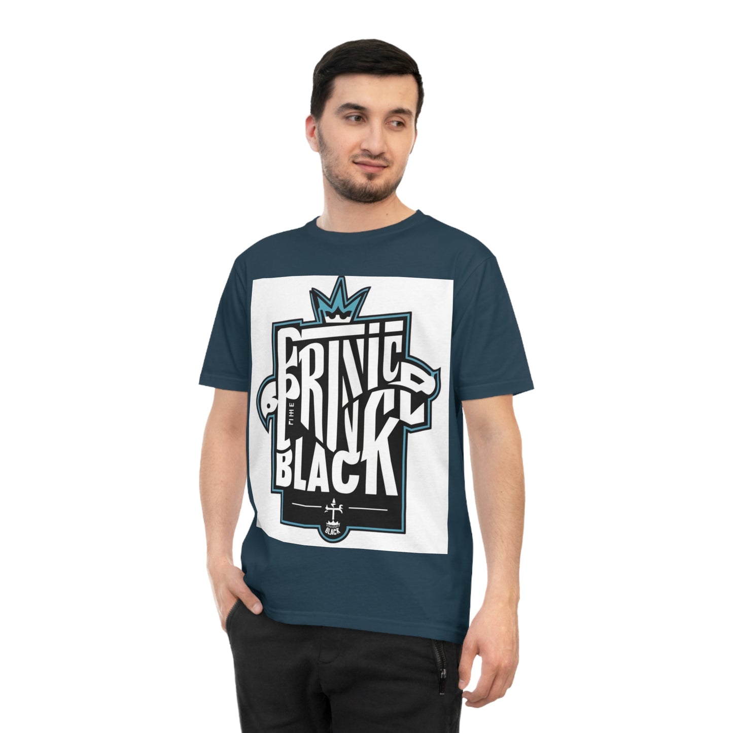 Unisex Classic Jersey T-shirt - "Prince in Black" Graphic Tee 