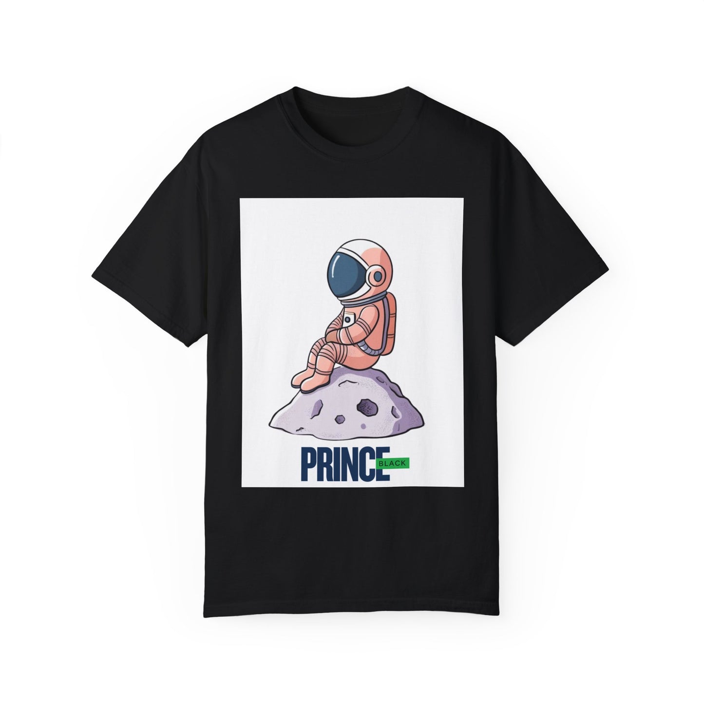 Cosmic Adventure T-shirt - Unisex Garment-Dyed Tee with Astronaut Design