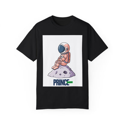 Cosmic Adventure T-shirt - Unisex Garment-Dyed Tee with Astronaut Design