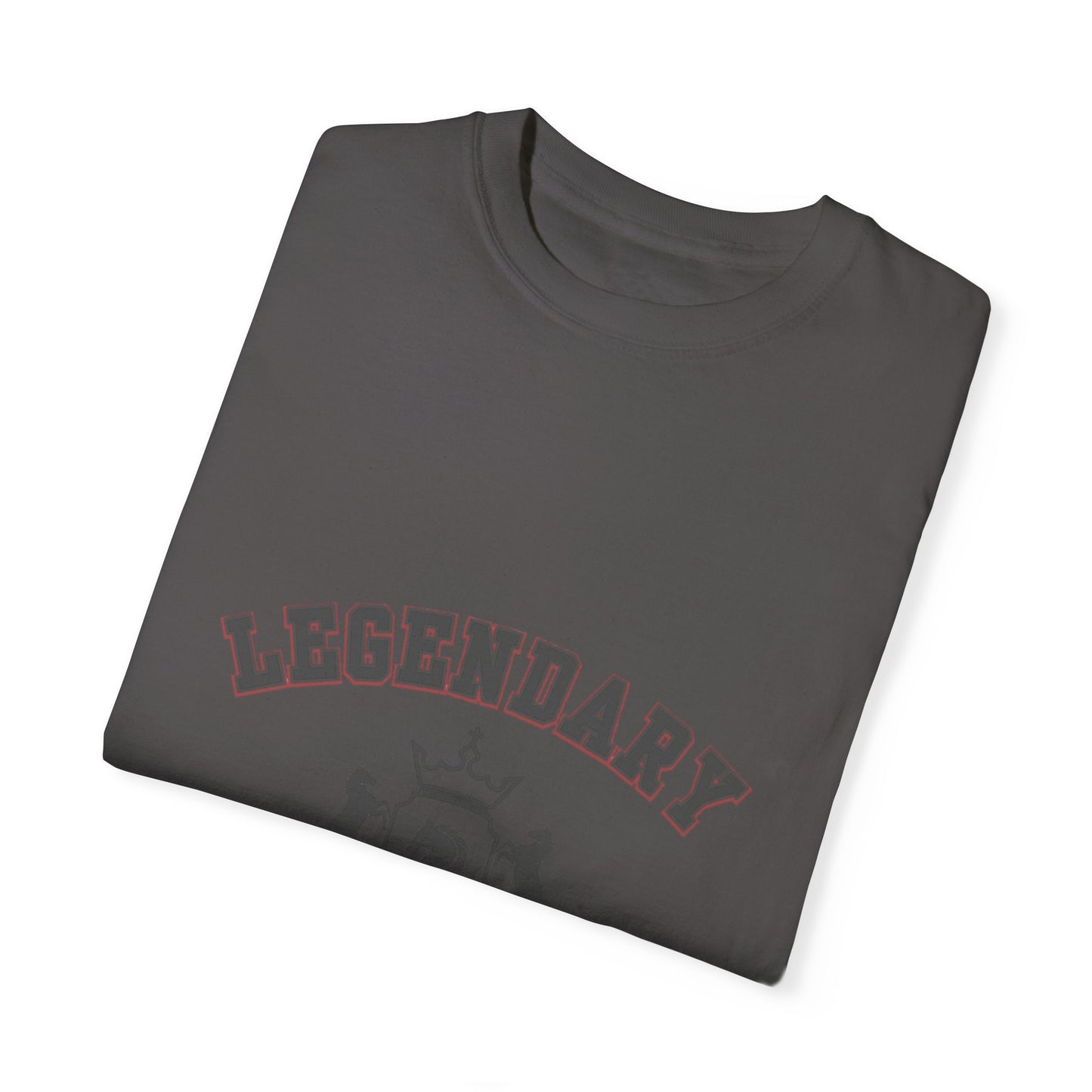 Legendary Prince Black Unisex Garment-Dyed T-Shirt