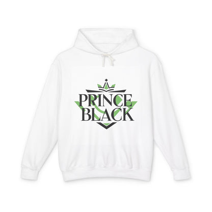 Lightweight Hooded Sweatshirt - 'Prince Black' Graphic Design
