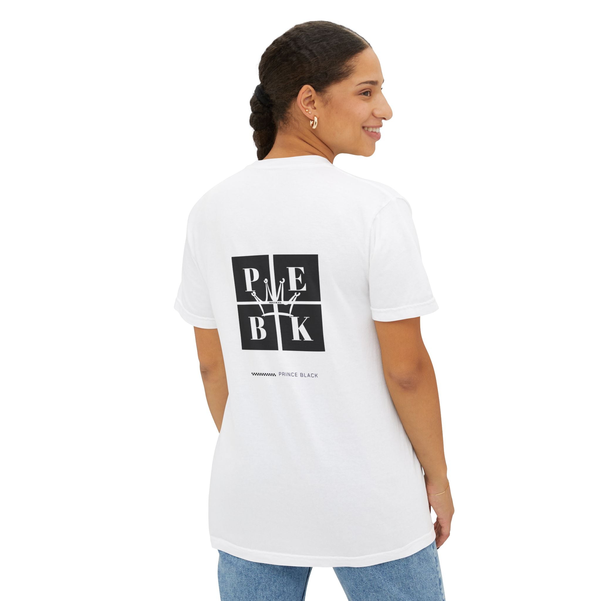Unisex Garment-Dyed Pocket T-Shirt | Casual Everyday Wear with Masculine Royalty Design
