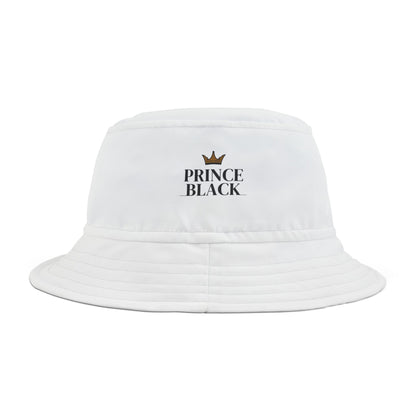 Stylish Prince Black Bucket Hat for Trendy Summer Outings