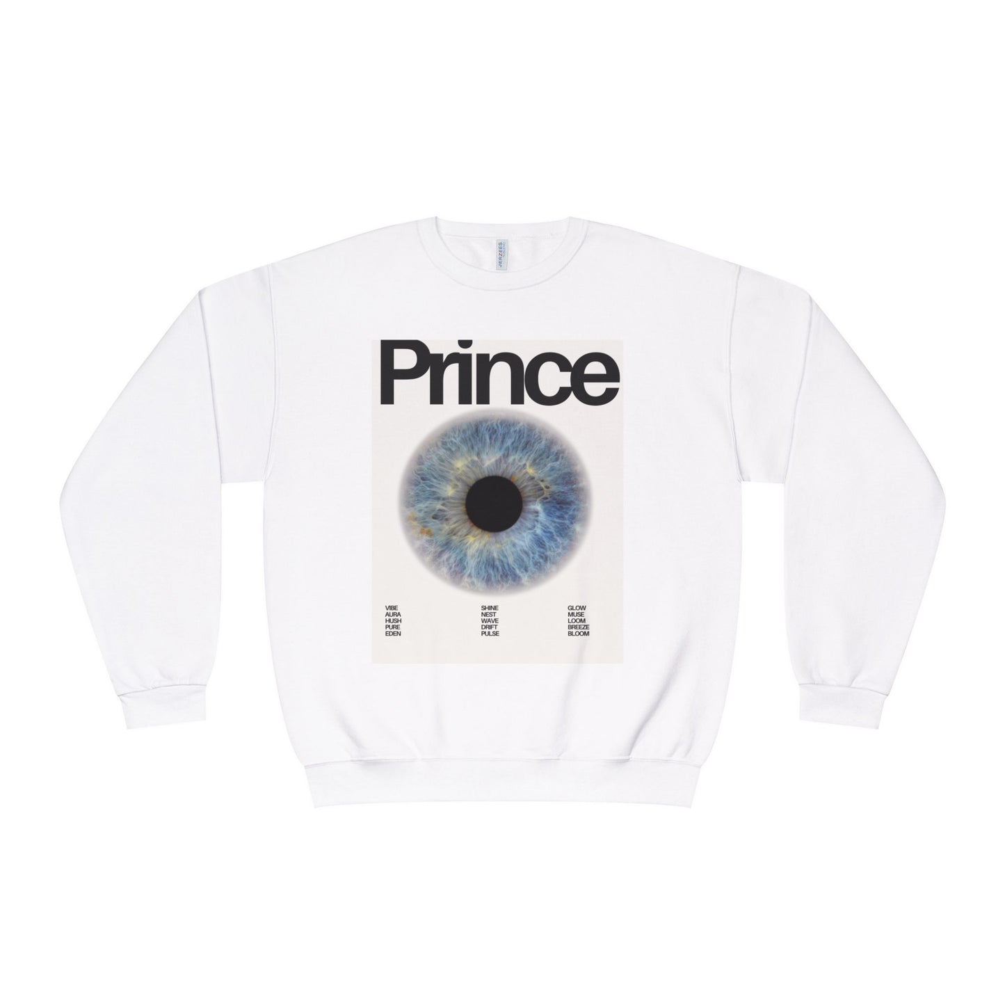 Prince Eye Graphic Unisex Crewneck Sweatshirt | Cozy Fashion for Music Lovers