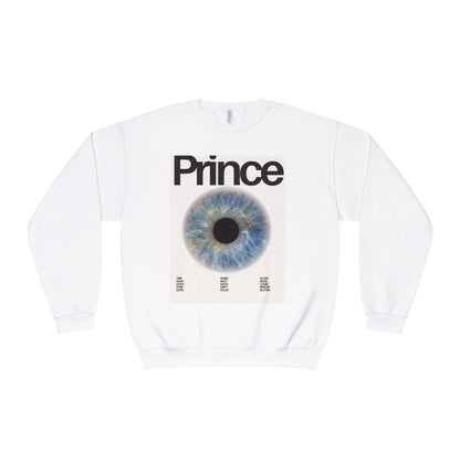 Prince Eye Graphic Unisex Crewneck Sweatshirt | Cozy Fashion for Music Lovers