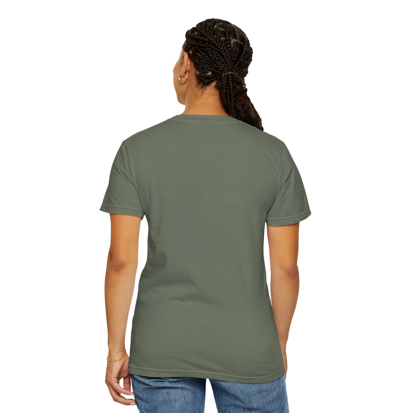 Cosmic Adventure T-shirt - Unisex Garment-Dyed Tee with Astronaut Design