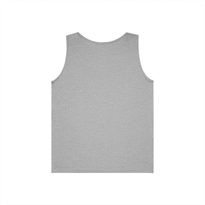 Inspirational Unisex Heavy Cotton Tank Top - "Do it with Passion or Not at All"