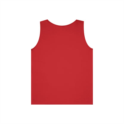 Inspirational Unisex Heavy Cotton Tank Top - "Do it with Passion or Not at All"